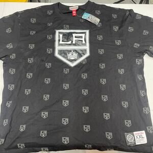 Los Angeles Kings Mitchell and Ness Allover Print T-Shirt